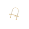 12 Pack: 4" Golden Curved Wire Photo Easel by Studio Décor®